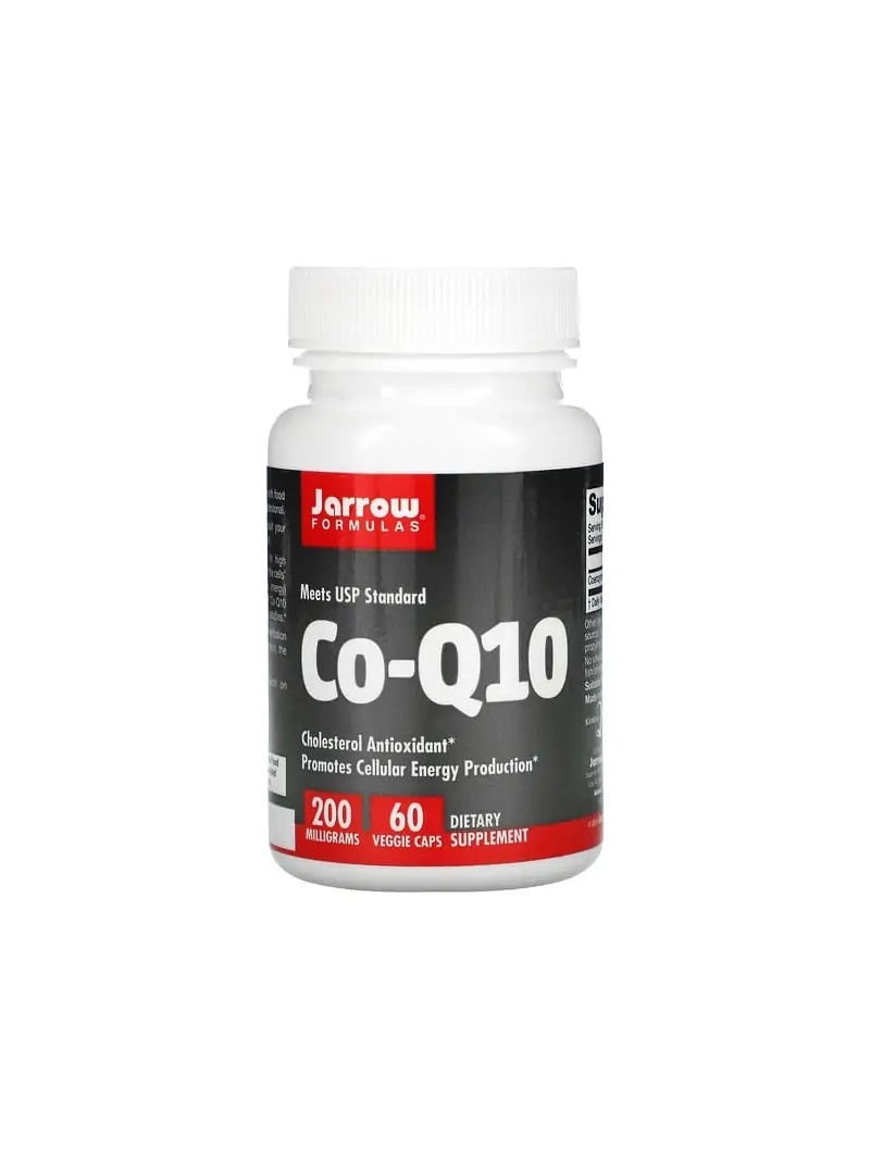 JARROW FORMULAS Co-Q10 200 mg (koenzým Q10 - ubichinón) 60 kapsúl