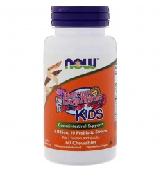 NOW FOODS BerryDophilus Kids (traviaci systém, imunitný systém) 60 žuvacích tabliet