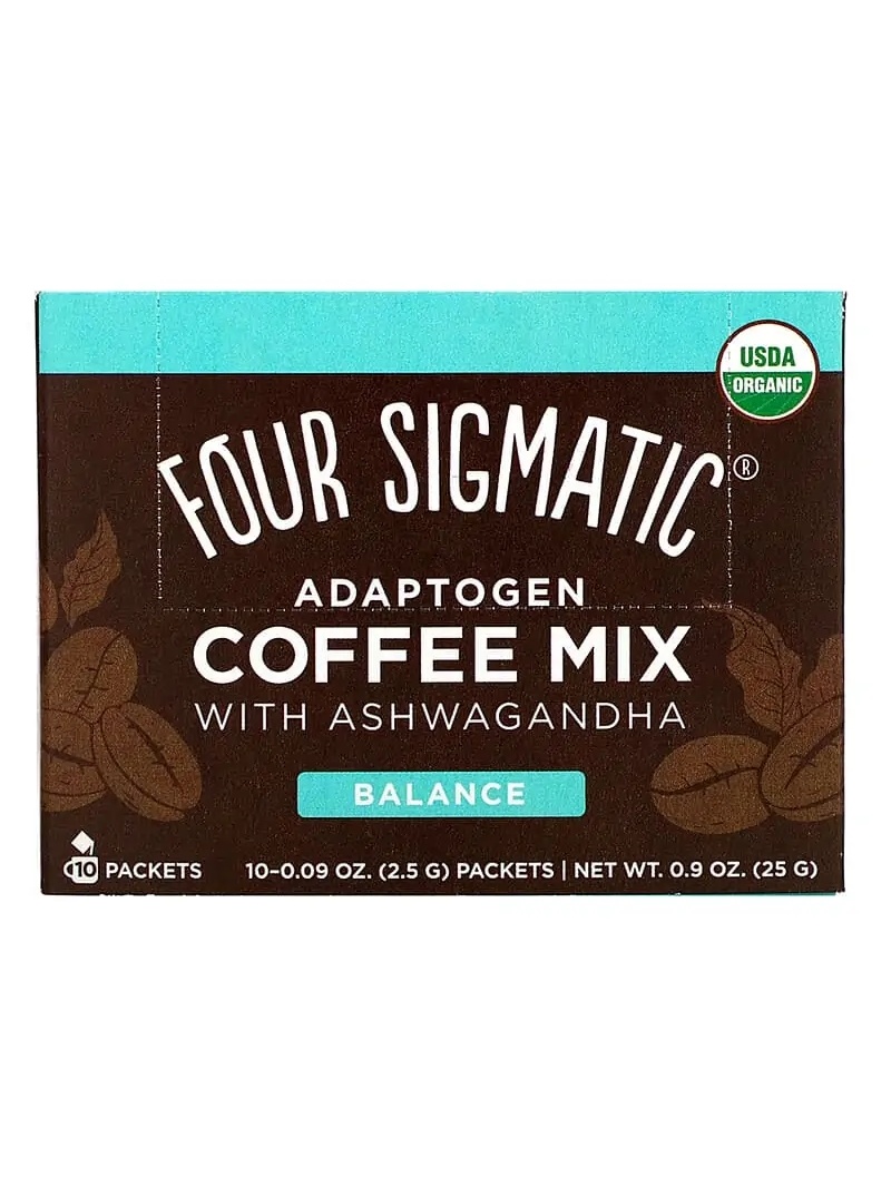 FOUR SIGMATIC Adaptogen Coffee with Ashwagandha 10 sačkov