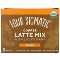 ŠTYRI SIGMATIC Coffee Latte Mix s Lions Mane 10 vrecusok
