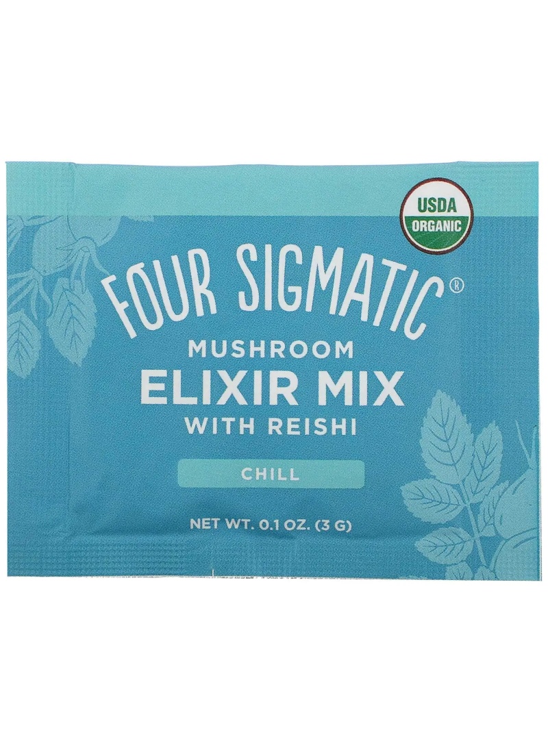 ŠTYRI SIGMATIC Hubový elixír Mix s Reishi 20 vrecúšok