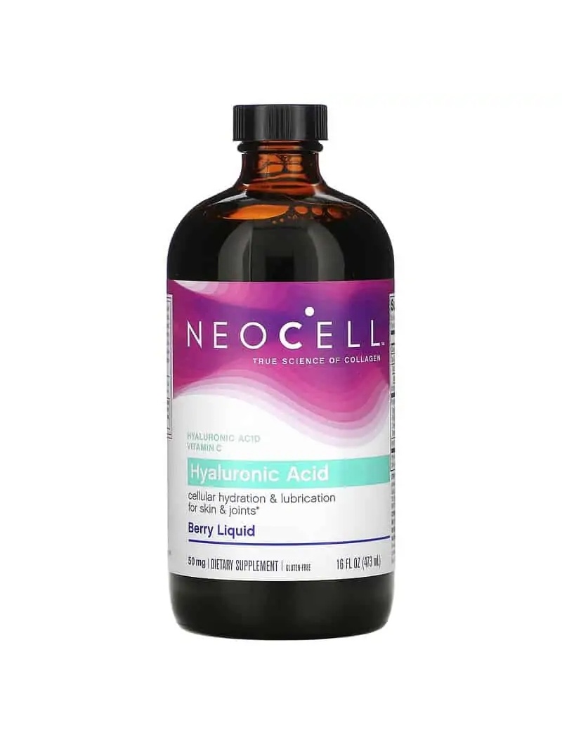 NeoCell kyselina hyalurónová (kyselina hyalurónová, krásna pleť) 473 ml čučoriedka