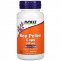 NOW FOODS Bee Pollen 500 mg (Bee Pollen) 100 kapsúl