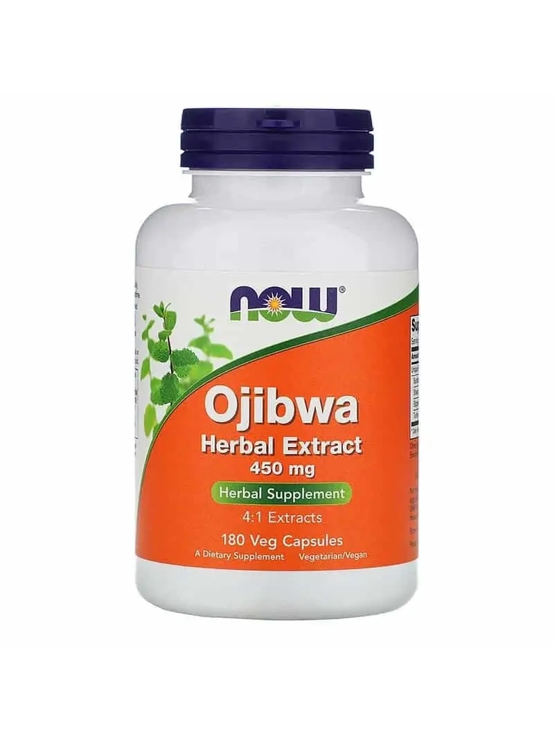 NOW FOODS Bylinný extrakt Ojibwa 450 mg (bylinný extrakt) 180 vegetariánskych kapsúl