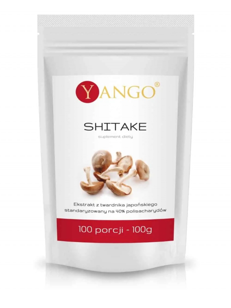 YANGO Shitake (40% polysacharidový extrakt) 100g