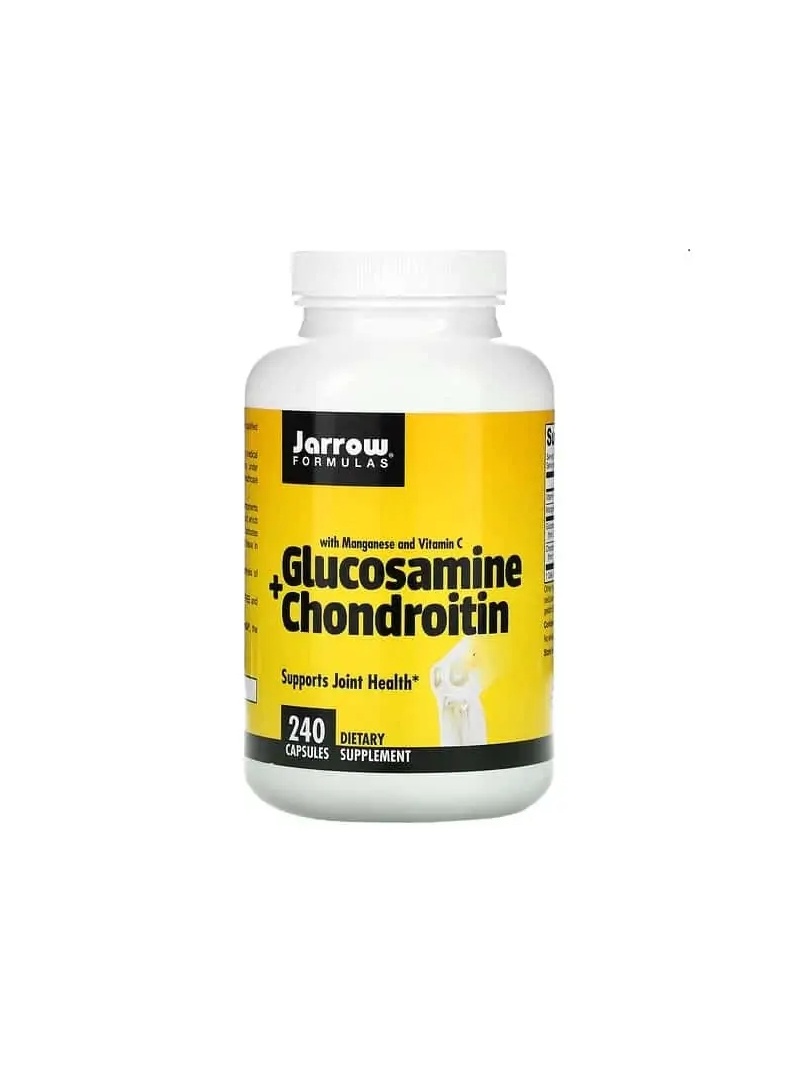 JARROW FORMULAS Glukozamín + chondroitín (glukozamín + chondroitín) 240 kapsúl