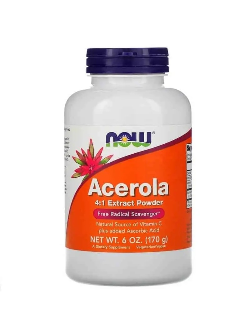 NOW FOODS Acerola v prášku (prírodný vitamín C) 170 g