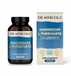 DR. MERCOLA Magnézium L-Threonát (L-Threonát horečnatý, Brain Work) 90 kapsúl