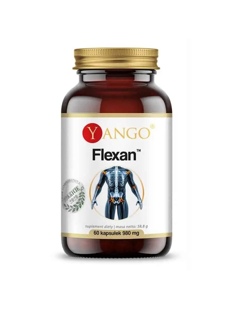 YANGO Flexan™ (podpora kĺbov, kostí a brušákov) 60 kapsúl