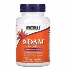 NOW FOODS Adam Multivitamín (Multivitamín pre mužov) 90 vegetariánskych kapsúl