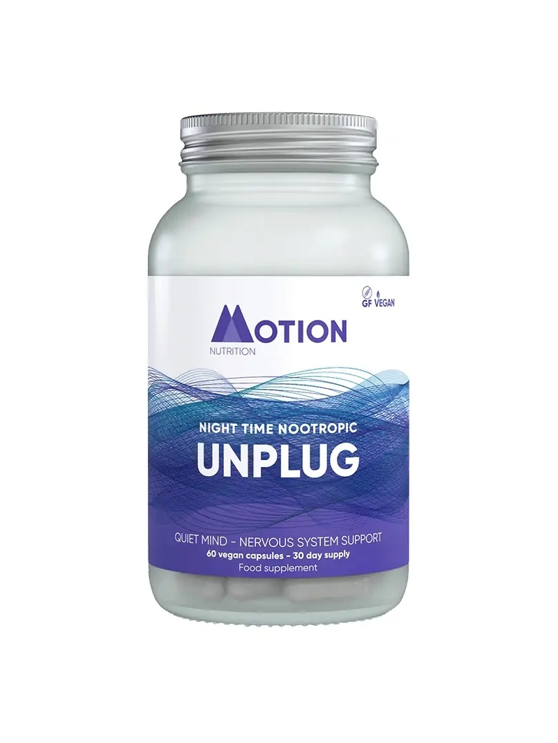 POHYBOVÁ VÝŽIVA Odpojte (zdravý spánok, ochrana mozgu) 60 vegánskych kapsúl