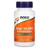 NOW FOODS Aloe 10 000 a probiotiká (probiotiká, podpora trávenia) 60 vegetariánskych kapsúl