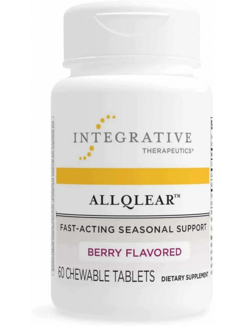 INTEGRATÍVNA TERAPEUTIKA AllQlear™ (podpora pri sezónnych alergiách) 60 žuvacích tabliet