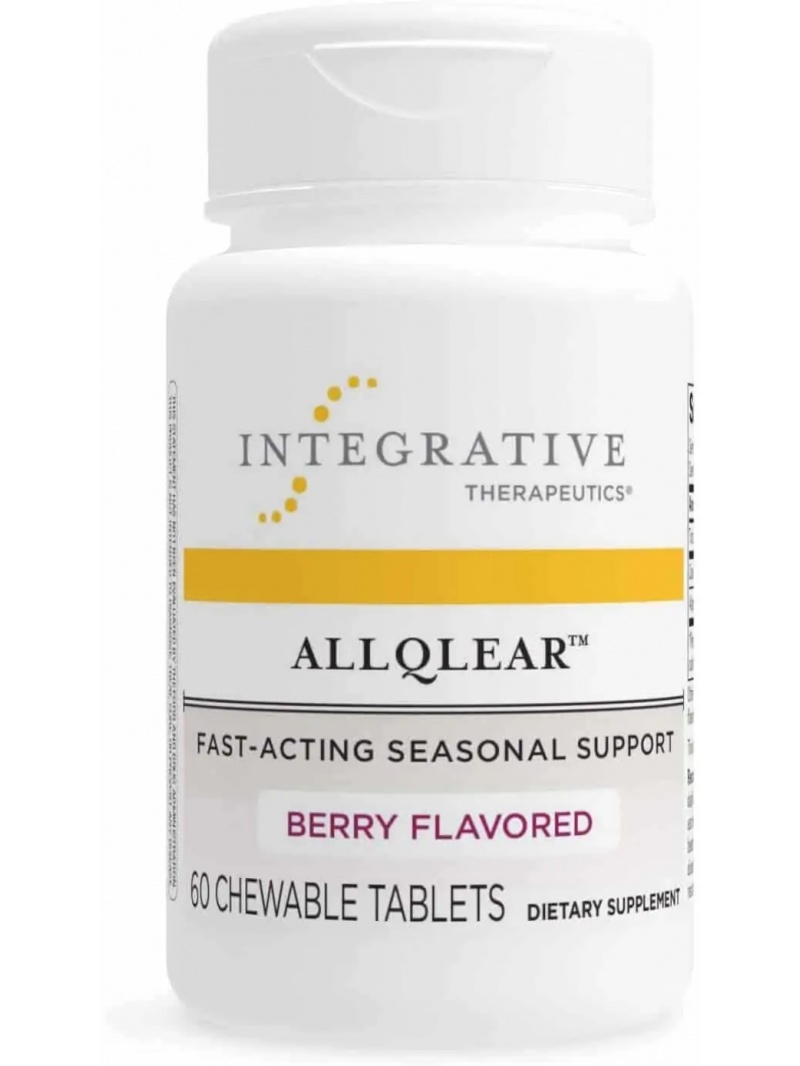 INTEGRATÍVNA TERAPEUTIKA AllQlear™ (podpora pri sezónnych alergiách) 60 žuvacích tabliet