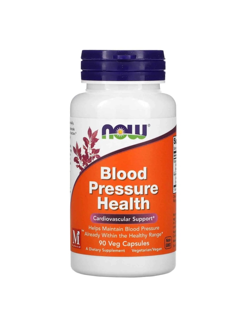 NOW FOODS Zdravie krvného tlaku (podpora kardiovaskulárneho systému) 90 vegetariánskych kapsúl