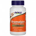 NOW FOODS Bromelain 500 mg (Bromelain) 60 vegetariánskych kapsúl