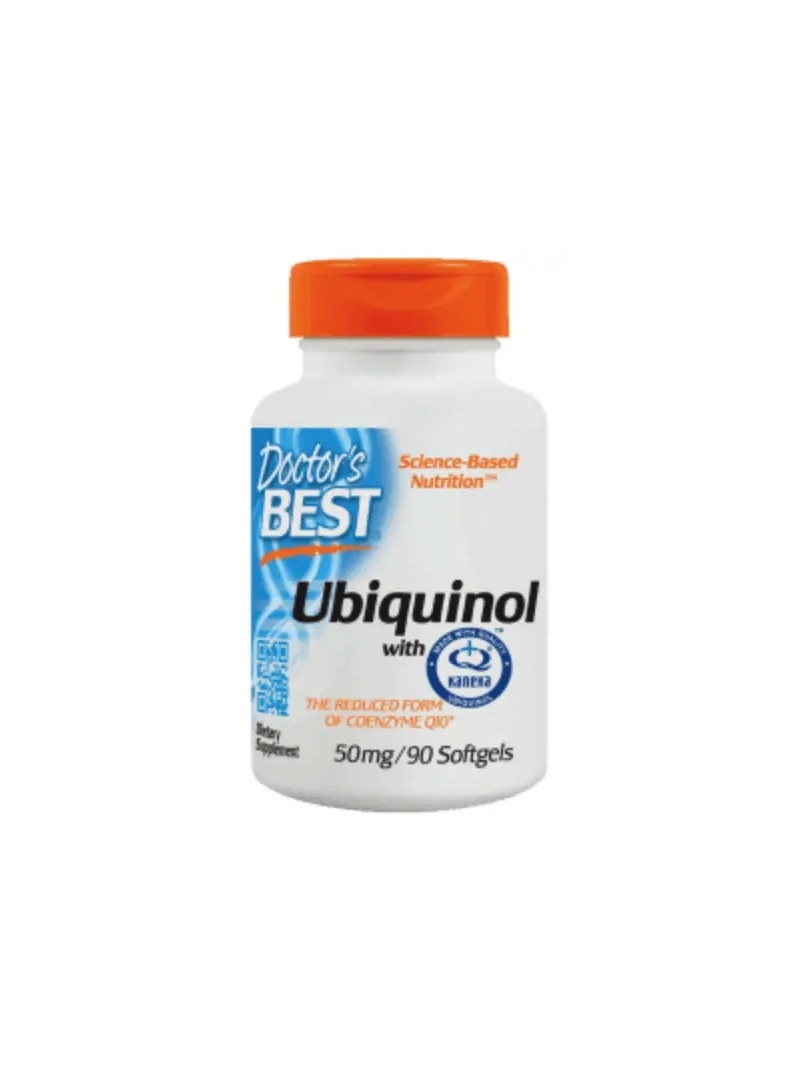 Lekársky best Ubiquinol s Kaneka QH (Ubiquinol CoQ10), 50 mg – 90 kapsúl