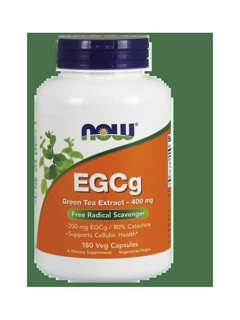NOW FOODS EGCg extrakt zoeleného čaju 400 mg - 180 vegánskych kapsúl