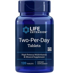 Life Extension Two-Per-Day Multivitamín - 120 tabliet