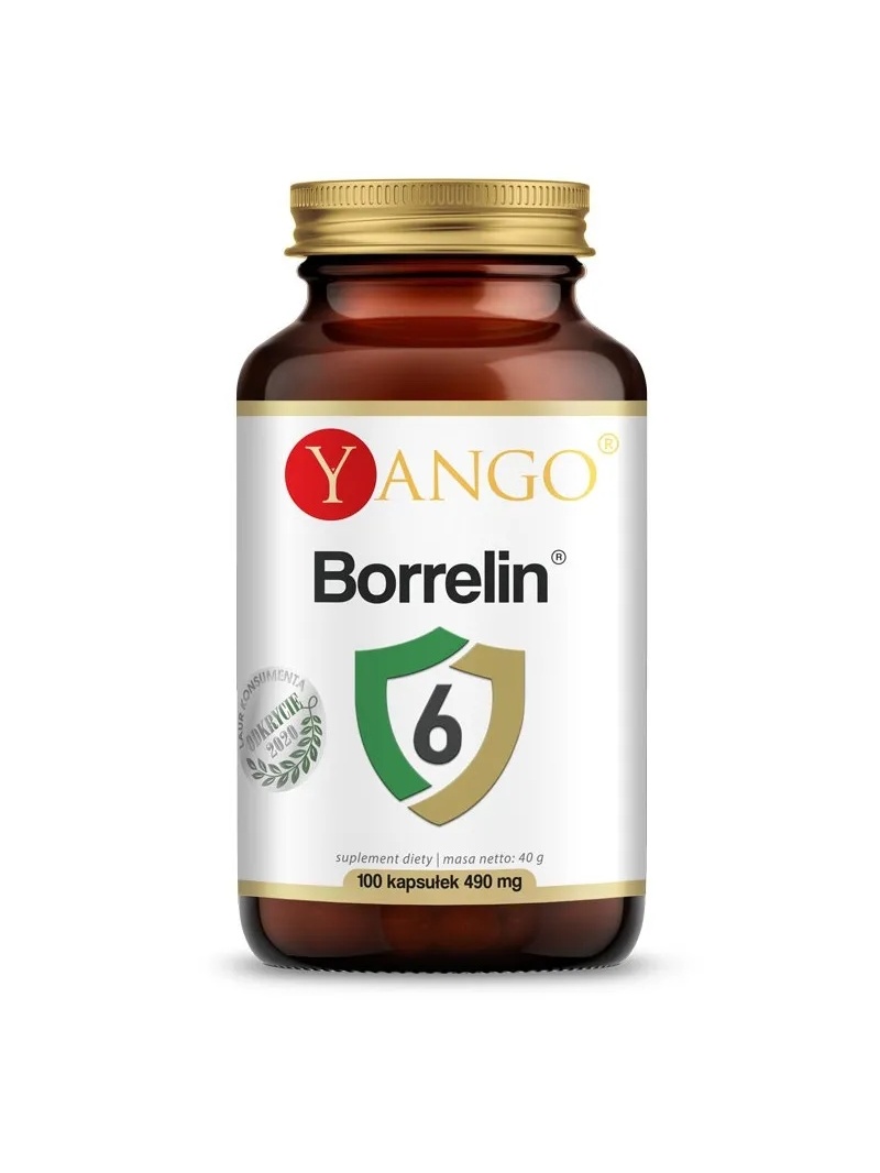 YANGO Borrelin 6™ podpora lymskej choroby – 100 vegánskych kapsúl