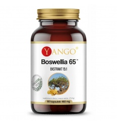 YANGO Boswellia 65™ (extrakt z kadidla) 60 vegetariánskych kapsúl