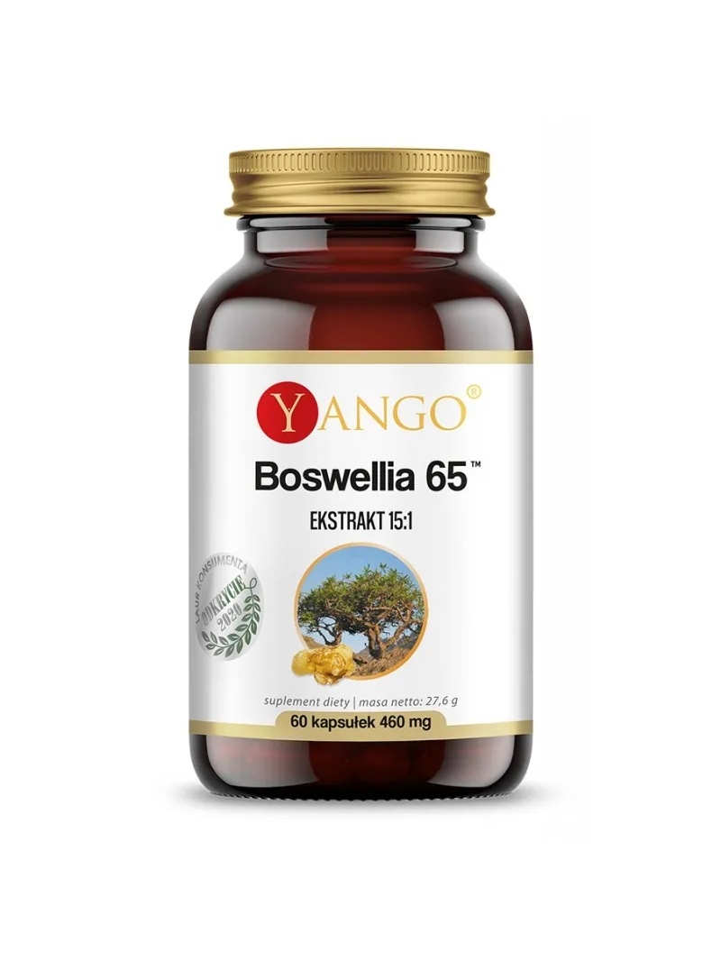 YANGO Boswellia 65™ (extrakt z kadidla) 60 vegetariánskych kapsúl
