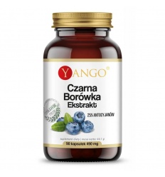 YANGO Blueberry - Extract - 90 vegetariánskych kapsúl