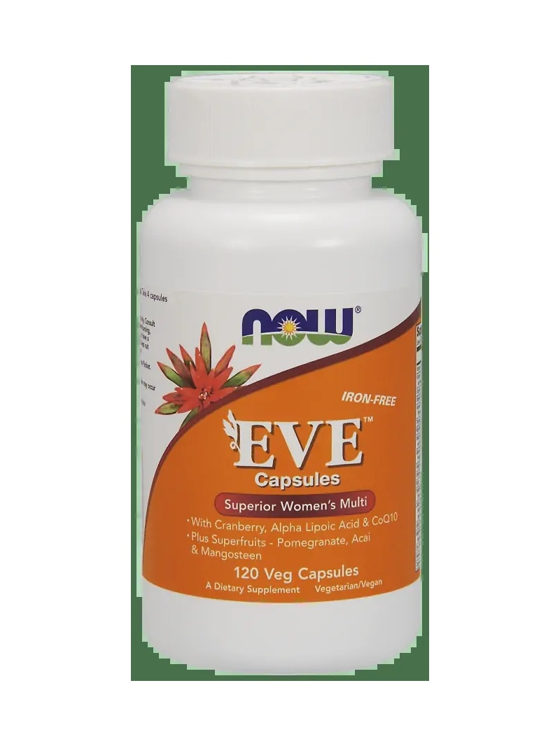 NOW FOODS Eve Multivitamín (multivitamín predmanželský) 120 vegetariánskych kapsúl