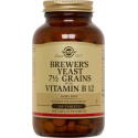Pivo kvasnice SOLGAR s vitamínom B12 - 250 vegetariánskych tabliet