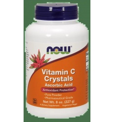 NOW FOODS Vitamín C (vitamín C - kyselina askorbová) - 227g Vegan
