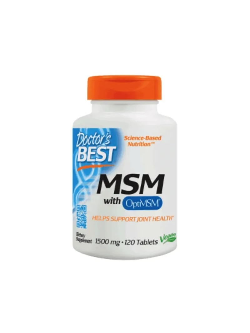 Najlepší MSM lekár OptiMSM 1500 mg - 120 tabliet
