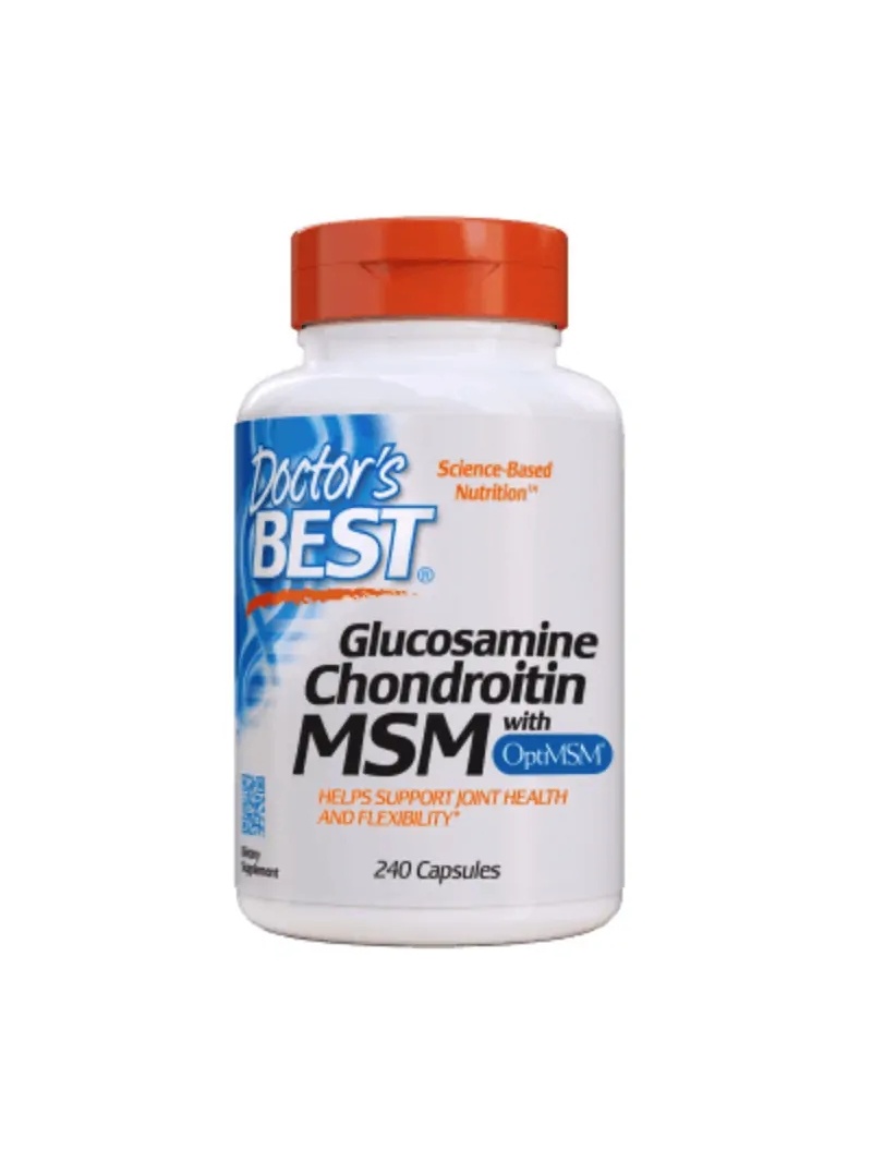 Lekársky best glukosamin chondroitín MSM s OptiMSM (glukosamín) – 240 kapsúl