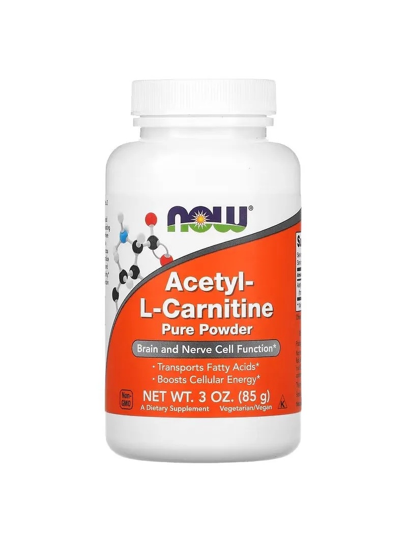 NOW FOODS Acetyl L-Carnitine Powder 85g