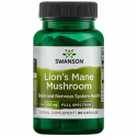 SWANSON Lions Mane Huba Mozog a nervové zdravie 500 mg – 60 kapsúl