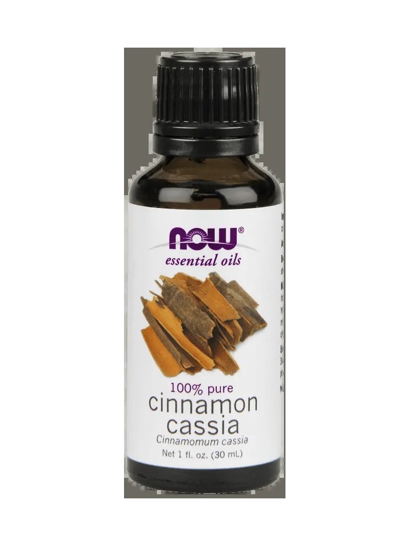 NOW FOODS Cinnamon Cassia Essential Oil 100% (Cinnamon Essential Oil) - 30 ml