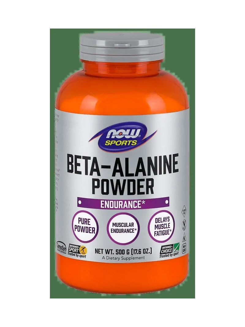 NOW SPORTS Beta-alanínový prášok (Beta-alanín) 500g
