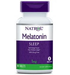 Natrol Melatonín 1 mg (Melatonín) 90 vegetariánskych tabliet