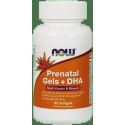 NOW FOODS Prenatálne gély + DHA (vitamíny a minerály pre tehotenstvo + DHA) 90 mäkkých gélov