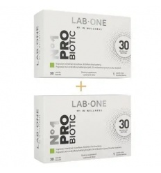 LAB ONE N°1 ProBiotic (sada probiotík 2 balenia) – 2 x 30 vegánskych kapsúl