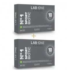 LAB ONE N°1 SportBiotic (sada probiotík 2 balenia) – 2 x 30 vegánskych kapsúl