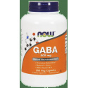 NOW FOODS GABA 500 mg s vitamínom B6 – 200 vegánskych kapsúl