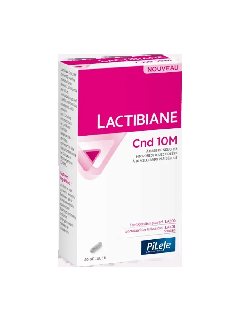 PiLeJe LACTIBIANE Cnd 10 M (Probiotikum - podpora kandidózy) - 30 kapsúl