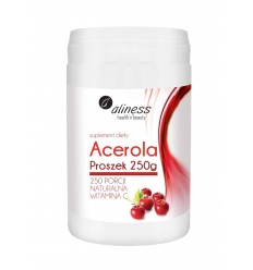 ALINESS Acerola prírodný vitamín C v prášku 250g