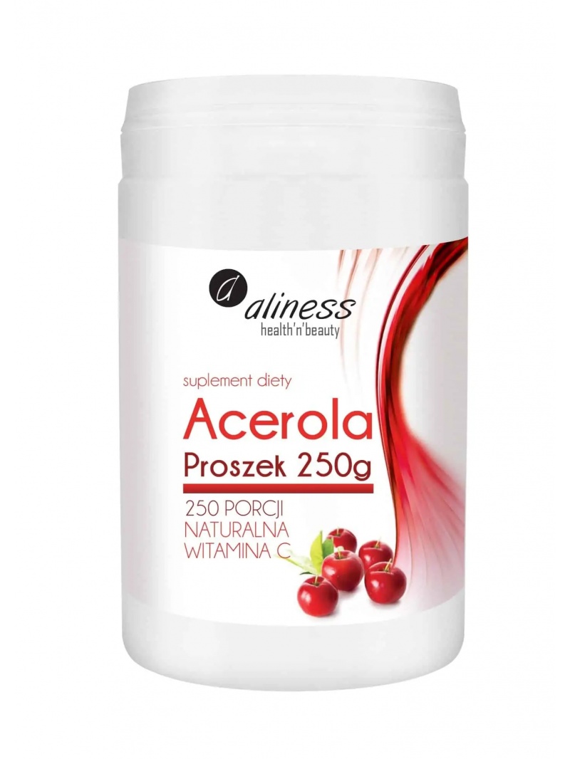 ALINESS Acerola prírodný vitamín C v prášku 250g