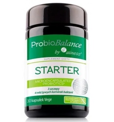 ALINES ProbioBalance STARTER 4 MILIARDY (Probiotiká – udržiavanie normálnej funkcie čriev) 30 vegetariánskych kapsúl