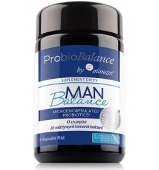 ALINESS ProbioBalance Man Balance 20 miliárd (Probiotikum pre mužov) 30 vegetariánskych kapsúl