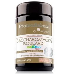ALINESS ProbioBalance Saccharomyces Boulardii 5 miliárd/250 mg (probiotikum) 30 vegetariánskych kapsúl