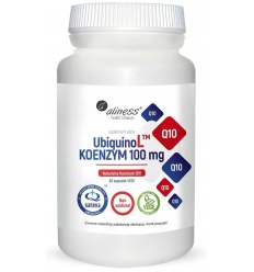 ALINESS UbiquinoL Kaneka prírodný koenzým Q10 100 mg - 60 vegetariánskych kapsúl