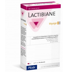 PiLeJe LACTIBIANE Voyage (Lactibiane Travel - Probiotikum pre cestovateľov) 14 kapsúl