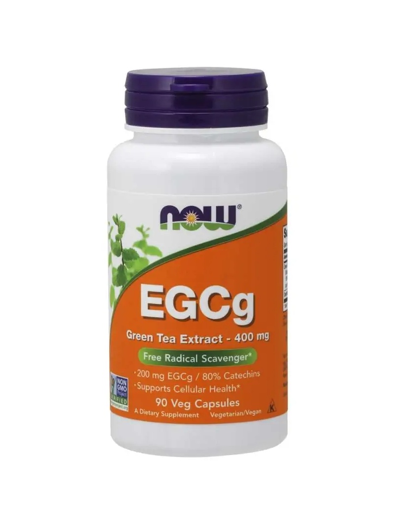 NOW FOODS EGCg extrakt zo zeleného čaju 400 mg – 90 vegánskych kapsúl